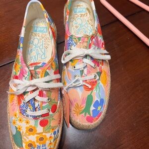 Keds Floral Canvas Sneakers